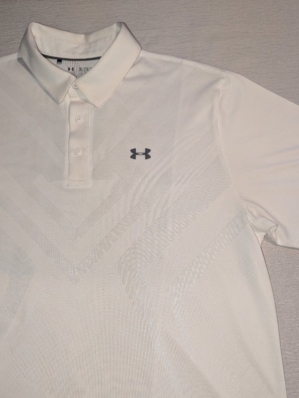 Under Armour Golf ArmourVent Tips Polo